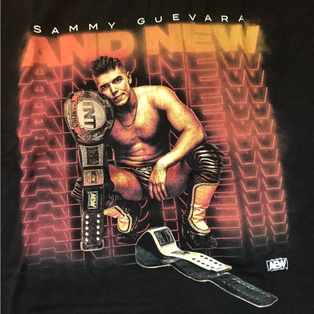 AEW Sammy Guevara TNT Champion Adult Large